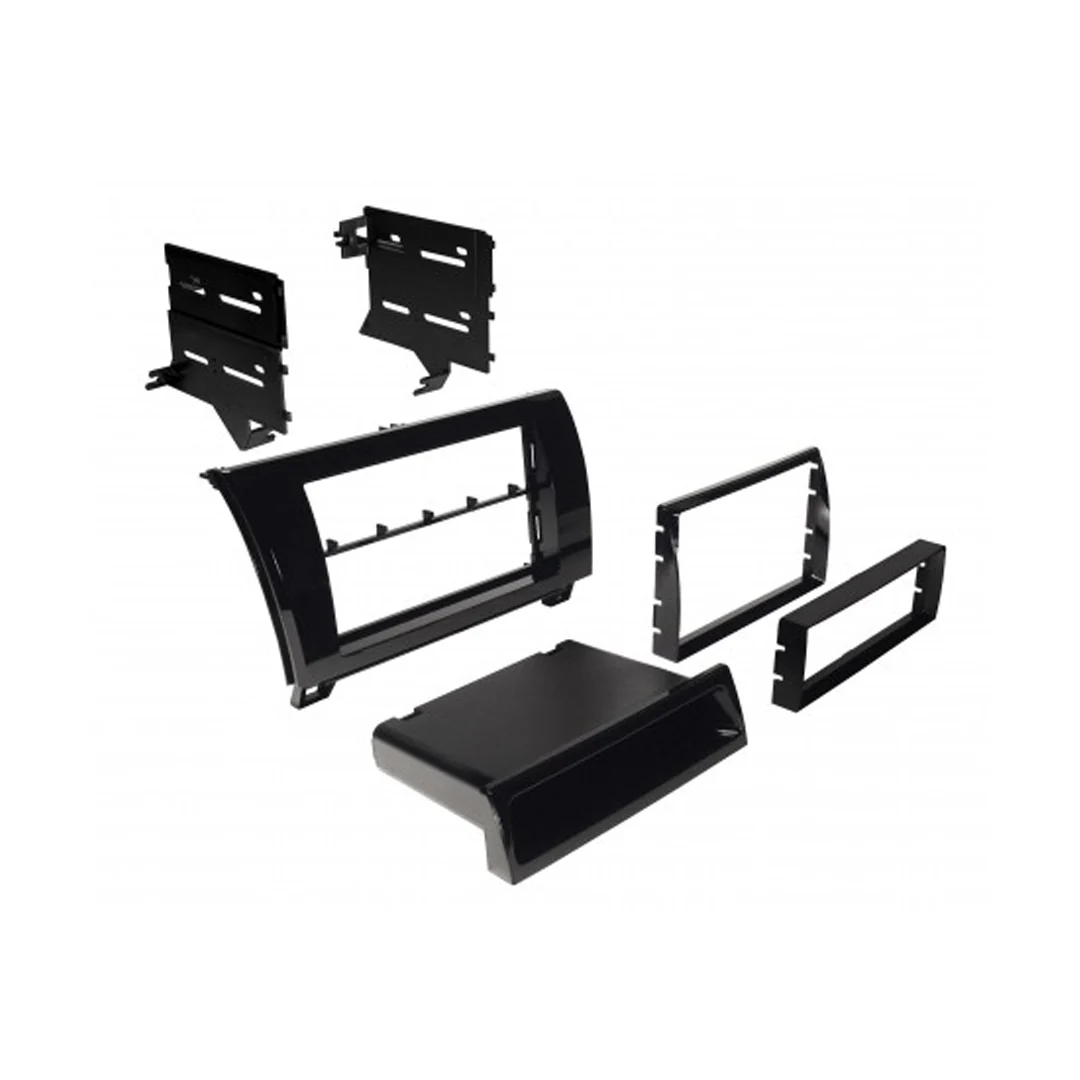 American International TOYK967GB, 2007-2013 Tundra / 2008-16 Sequoia Gloss Black Single DIN / ISO w/ Pocket or Double DIN