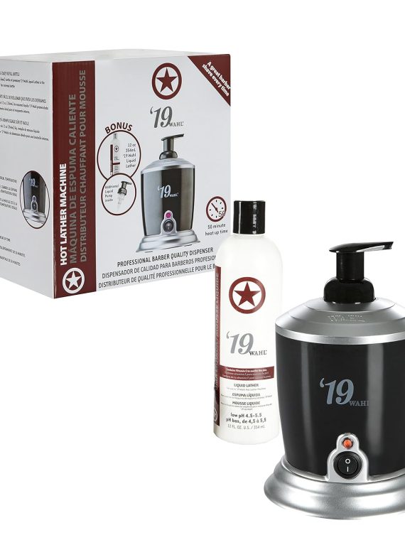 2026 Wahl Professional ’19 Hot Lather Machine  Professional Barber Quality Dispenser for Professional Barbers and Stylists – Model 68908