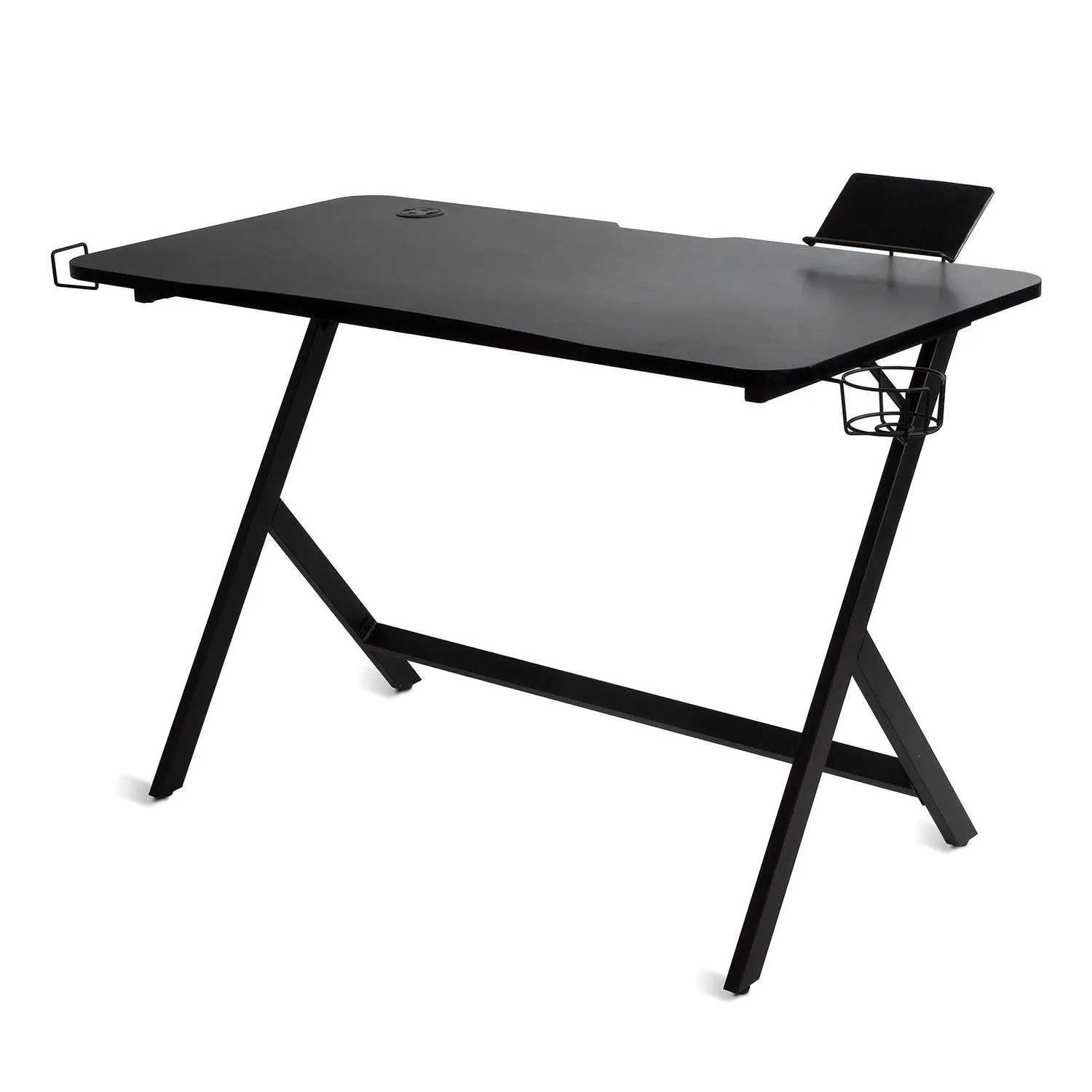 Atlantic Fire Storm Gaming Desk with 24 Multicolor LEDs and 3 USB Ports