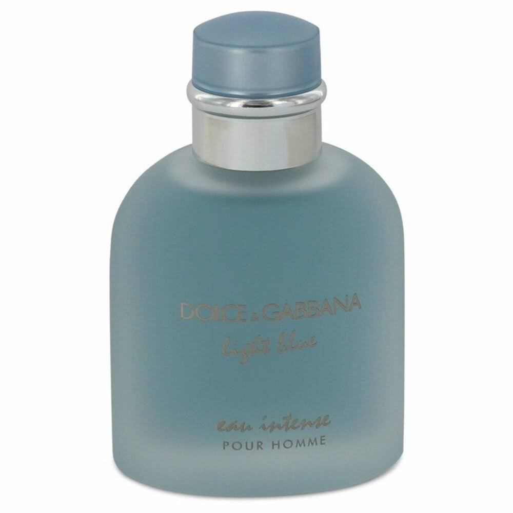 Light Blue Eau Intense by Dolce u0026 Gabbana Eau De Parfum Spray (Tester) 3.3 oz (Men)