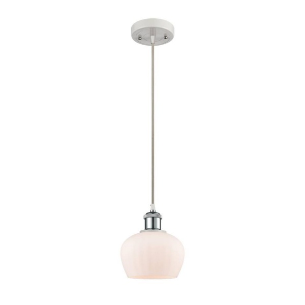 2026 Innovations Lighting-Fenton 1 Light Mini Pendant-516-1P-WPC-G91-LED
