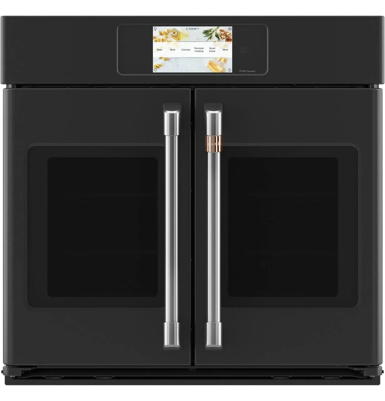 Café CTS90FP3ND1 30 inch Matte Black Single Convection Smart Electric Wall Oven