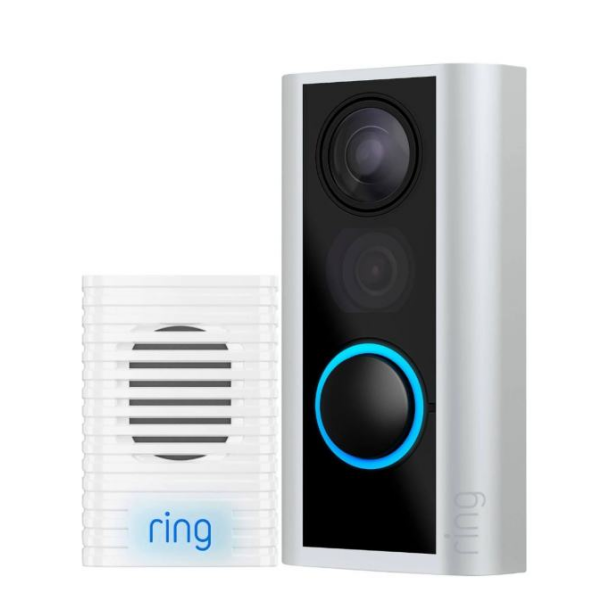 2026 Ring - Peephole with Chime - Satin Nickel