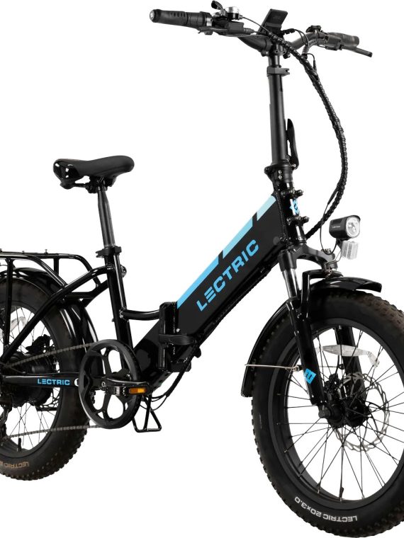 2026 Lectric eBikes – XP Step-Thru 3.0 Foldable Long-Range eBike with 65 miles Max Operating Range & 28 mph Max Speed – Unisize – Black