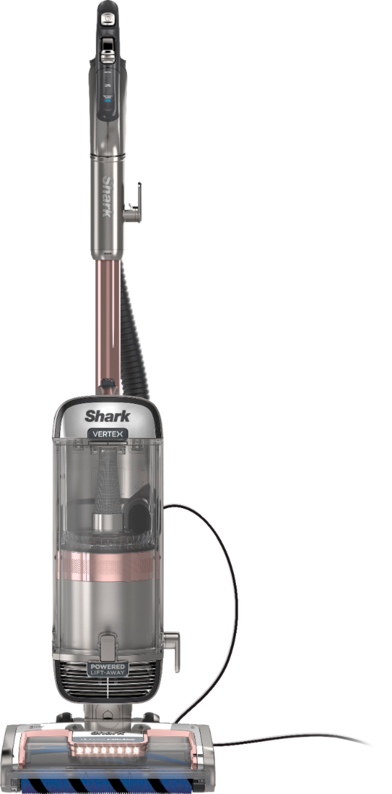 2026 Shark – Vertex DuoClean PowerFin Upright Vacuum with Powered Lift-Away and Self-Cleaning Brushroll – Rose Gold