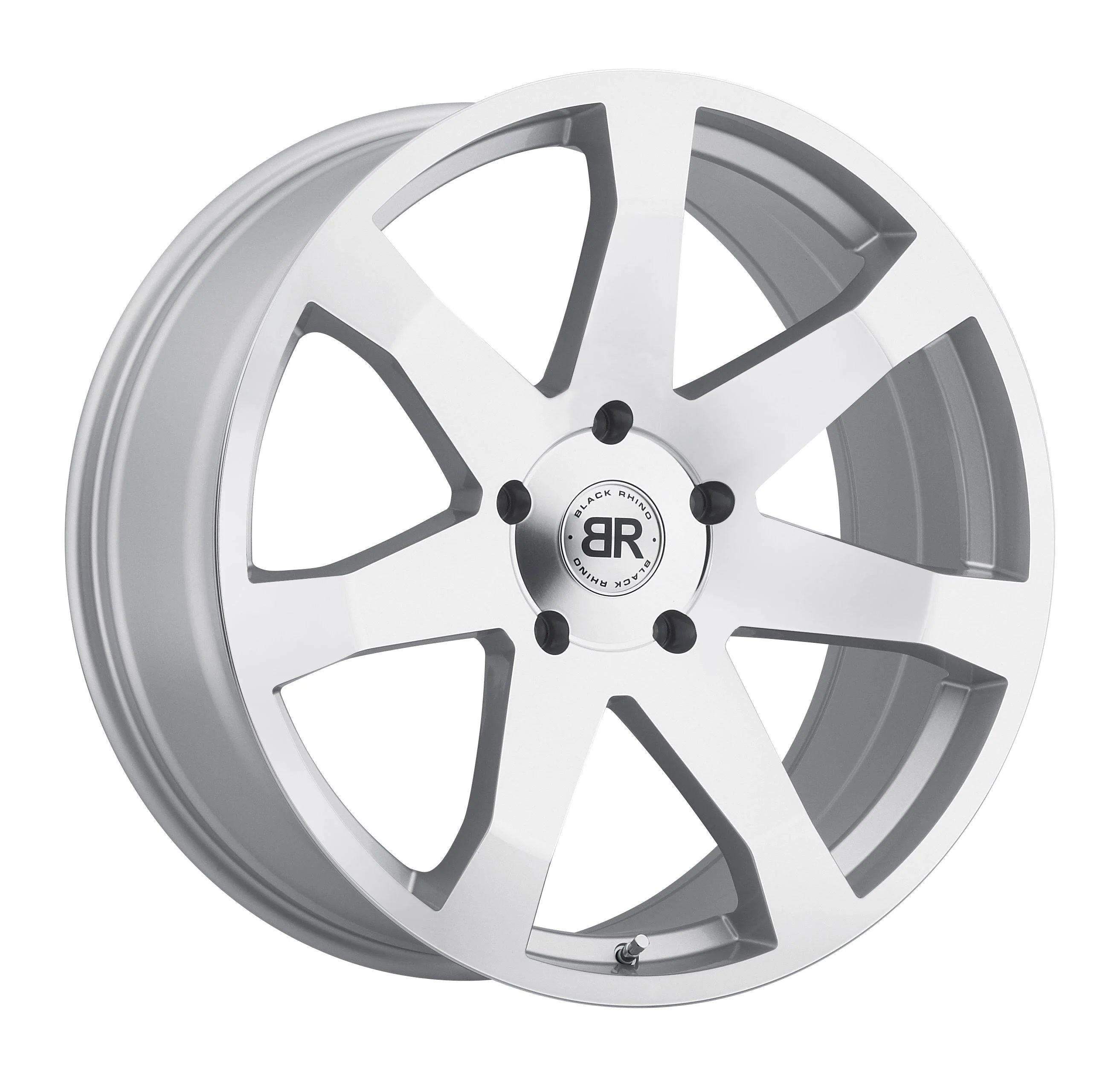 Black Rhino Mozambique Silver Wheels | 2410MZA256140S12