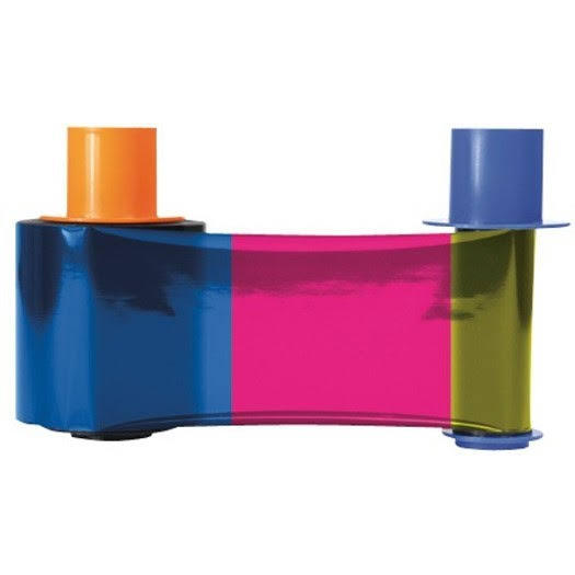 2026 Fargo 045612 Color Ribbon - 500 Prints - YMCKK - Easy Badges
