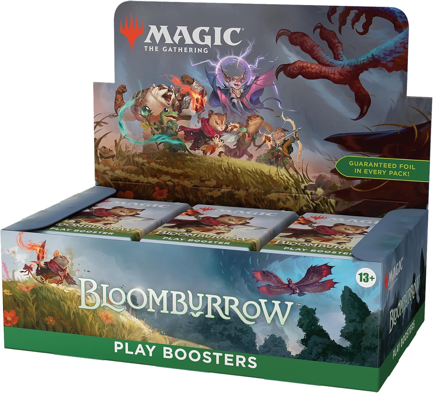 2026 Magic: The Gathering Bloomburrow Play Booster Box – 36 Packs (504 Magic Cards)
