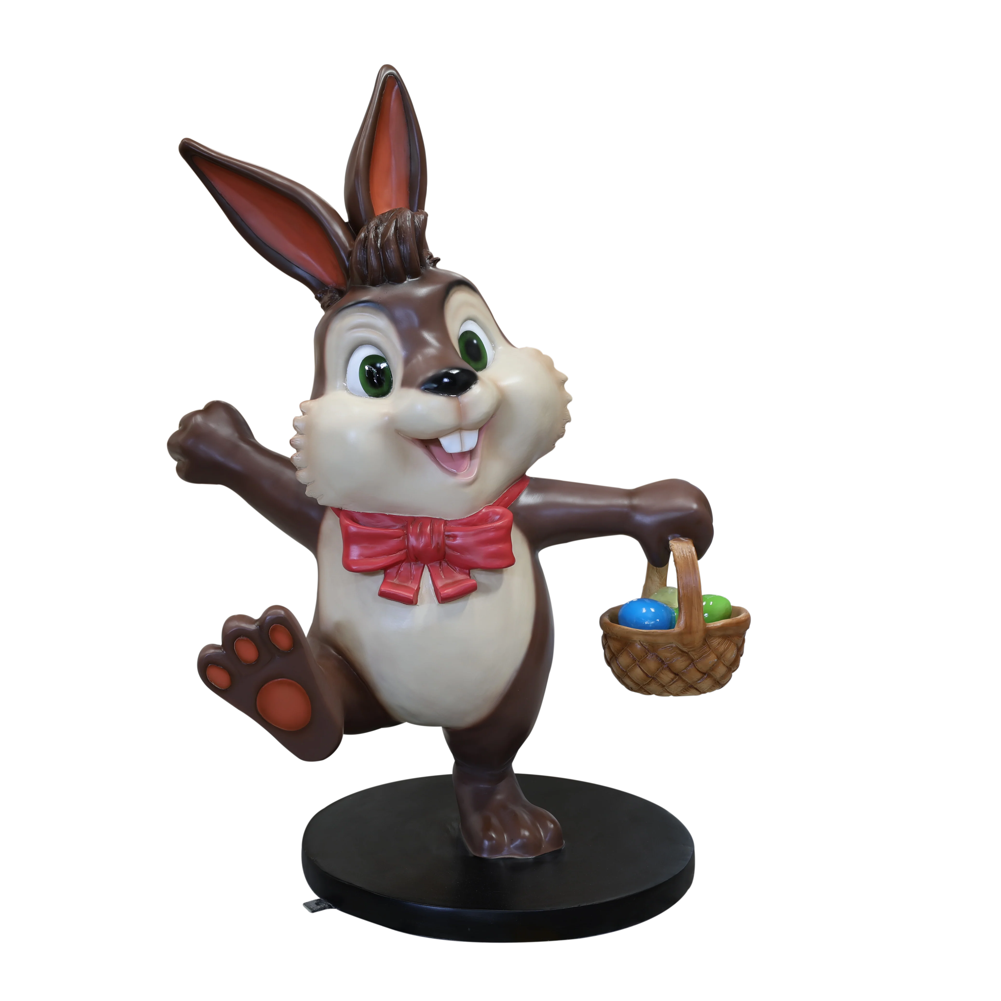 Easter Bunny with Baskets of Eggs