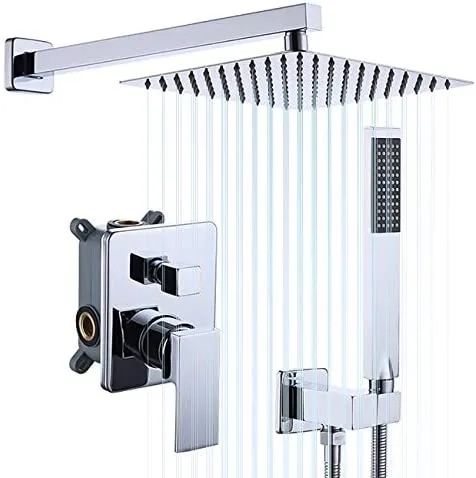 KES Shower System 12 Inch Rain Shower Head