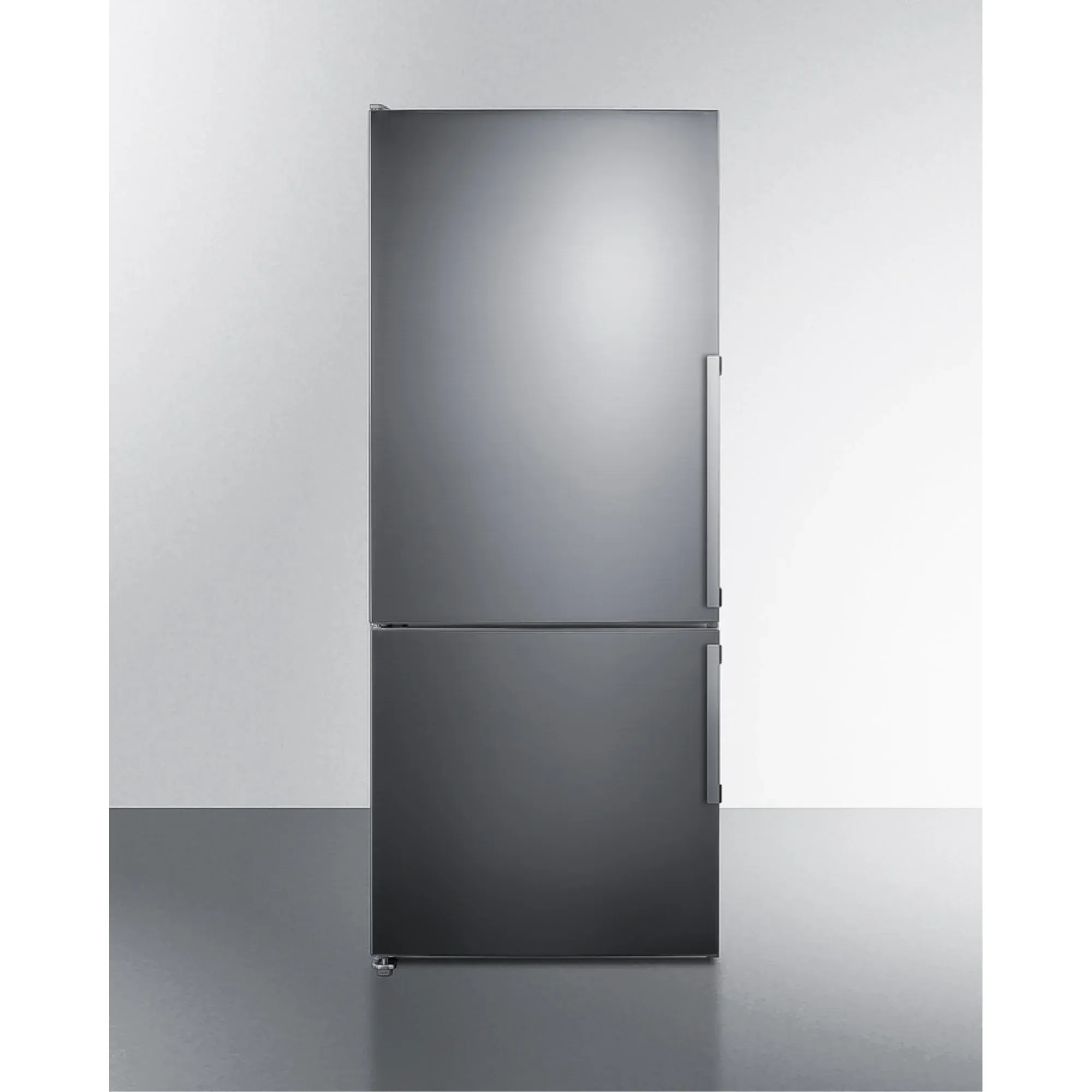 Summit FFBF283SSLHD 28 in. Wide Bottom Freezer Refrigerator - LHD
