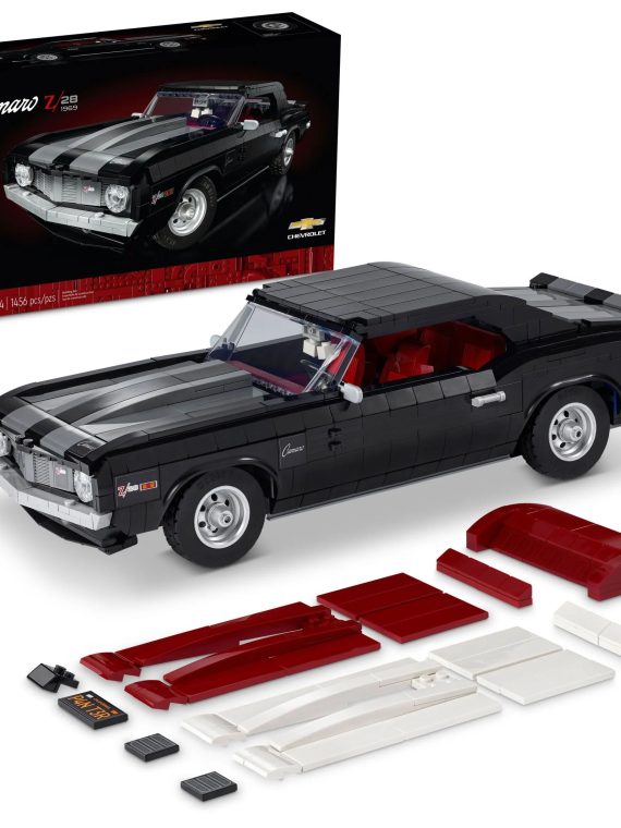 2026 LEGO Icons Chevrolet Camaro Z28 10304, Customizable Classic Car Model Building Kit for Adults, Vintage American Muscle Car, Great Gift Idea