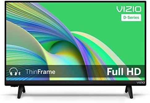 2026 VIZIO 24-inch D-Series FHD LED Smart TV w/Bluetooth Headphone Capable  AMD FreeSync & Alexa Compatibility  D24fM-K01  2023 Model