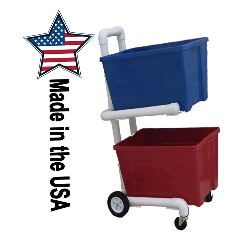 4 Wheels And Shelves | 2′′ Pvc