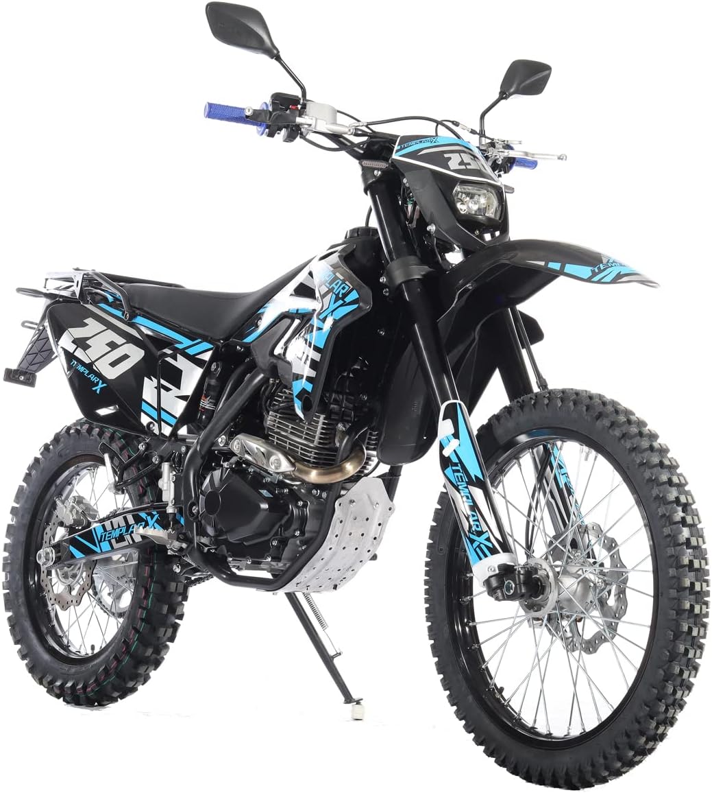 2026 X-PRO Templar X 250cc 6 Speed Dirt Bike with Zongshen Engine Pit Bike Gas Dirt Bikes