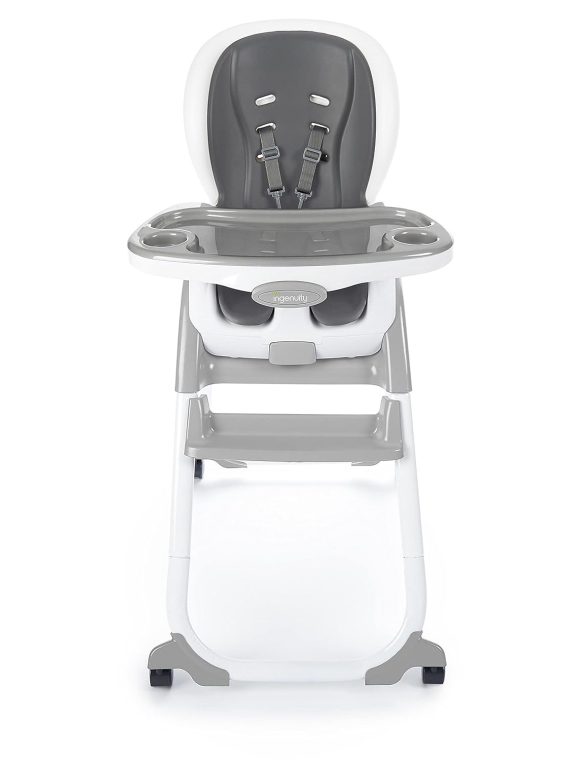 2026 Ingenuity SmartClean Trio Elite 3-in-1 Convertible Baby High Chair  Toddler Chair  and Dining Booster Seat  For Ages 6 Months and Up  Unisex – Slate