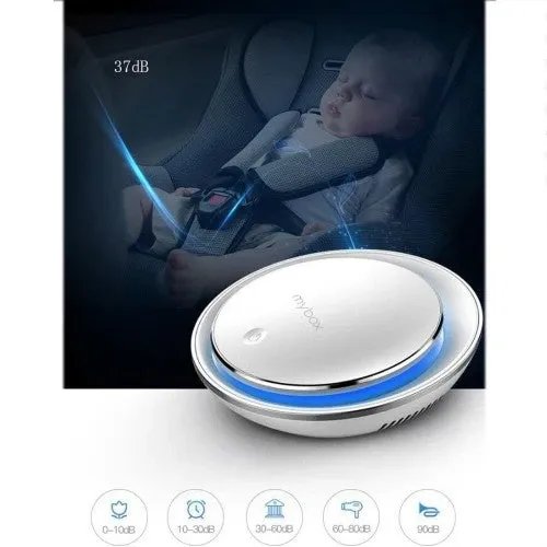 Car Air Purifier To Removal Smoke/Dust/Pm2.5/oundroom Mute Car Supplies Anion Oxygen Bar Ideal For Your Auto/RV Home And Office,White