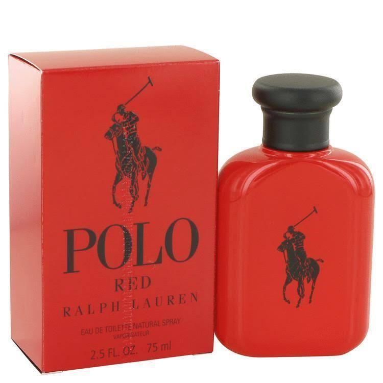 Polo Red by Ralph Lauren Eau De Toilette Spray 2.5 oz