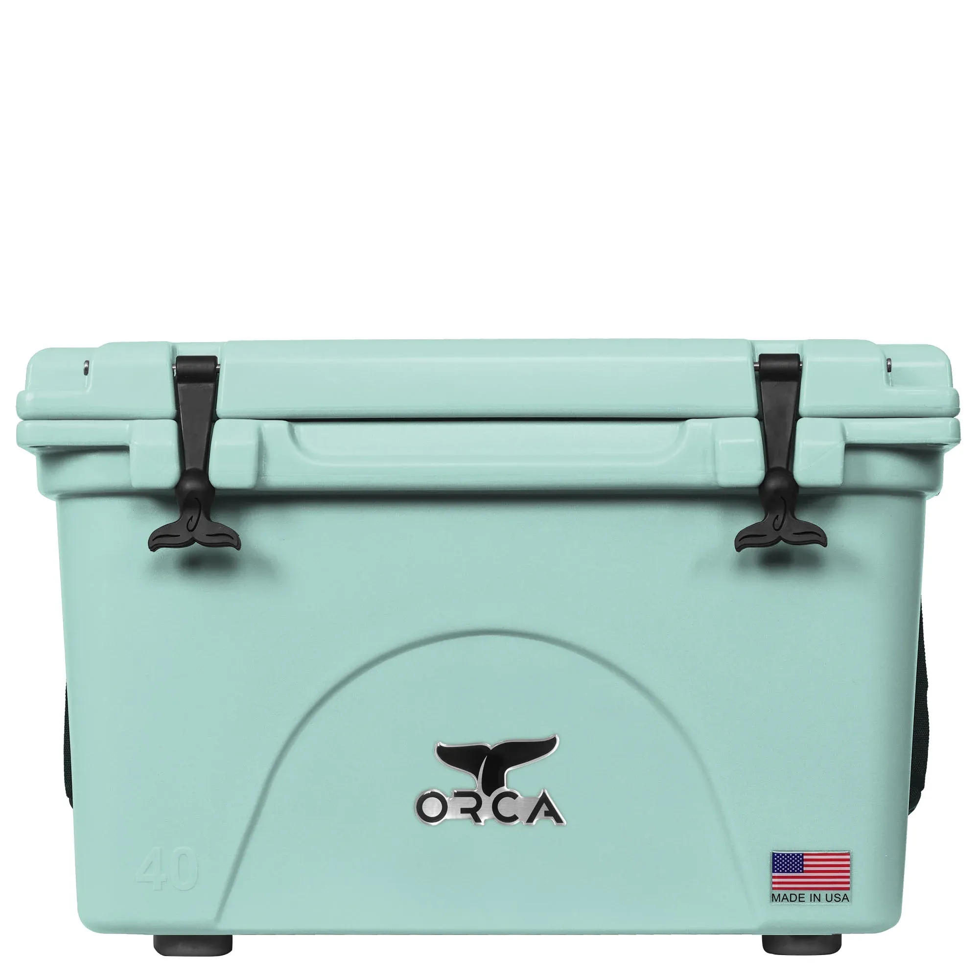 ORCA 40 Quart Hard Cooler Insulated Ice Chest, Seafoam Green