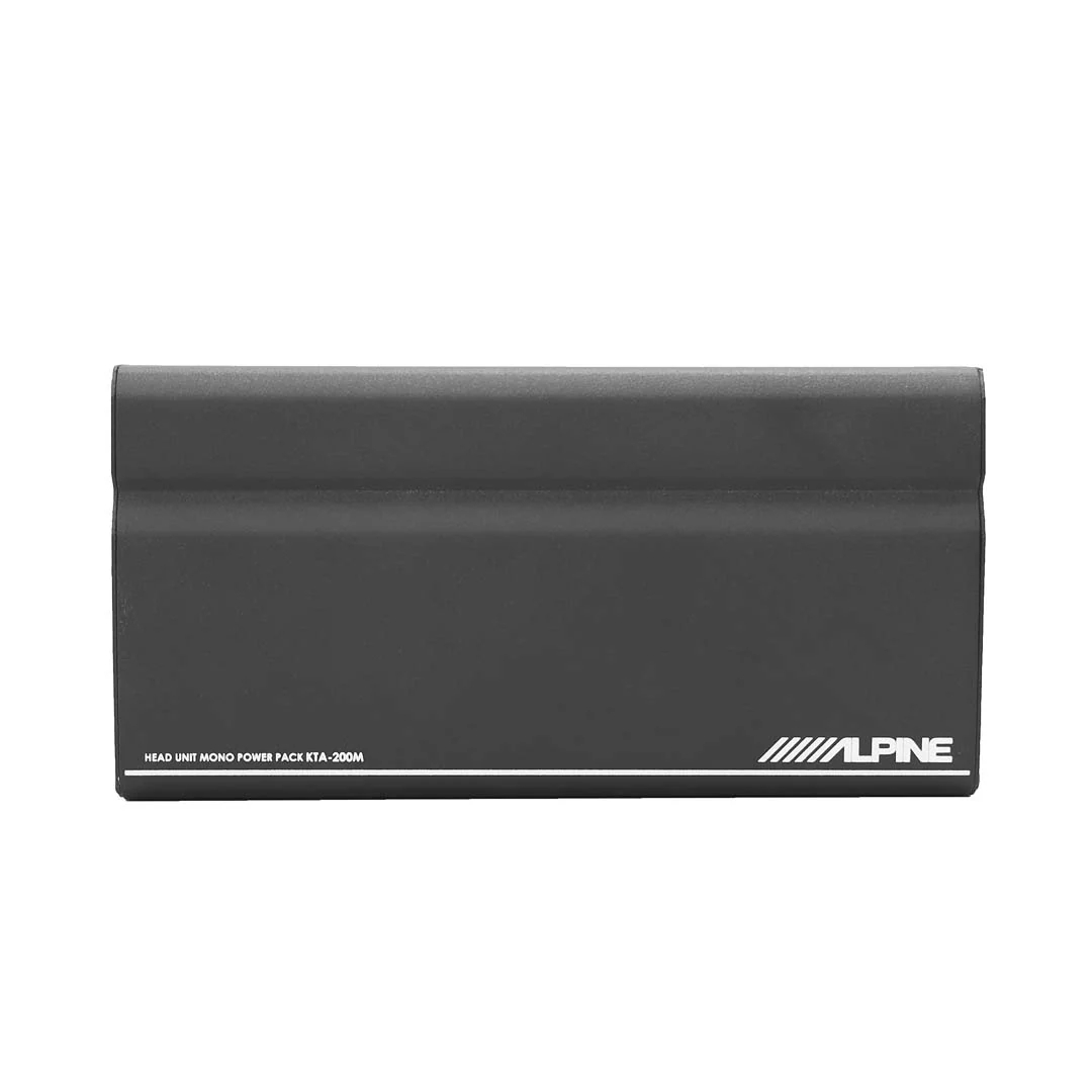 Alpine KTA-200M, PowerStack Class D Monoblock Subwoofer Amplifier