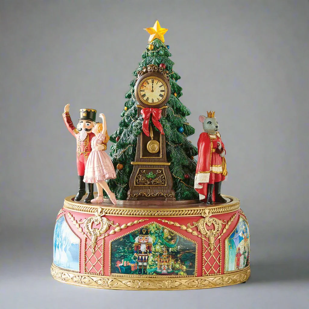 Lighted Musical And Rotating Nutcracker Ballet Scene, 11