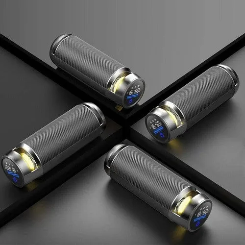 EEEXY USB Car Air Purifier Humidifier Remove PM2.5 Formaldehyde Anion Automotive Purifier Air Cleaning Purifier Aluminum, Gray