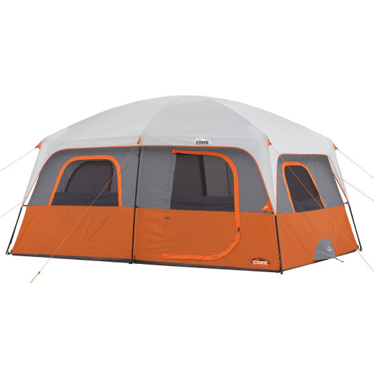 2026 Core Equipment 10-Person Straight Wall Cabin Tent