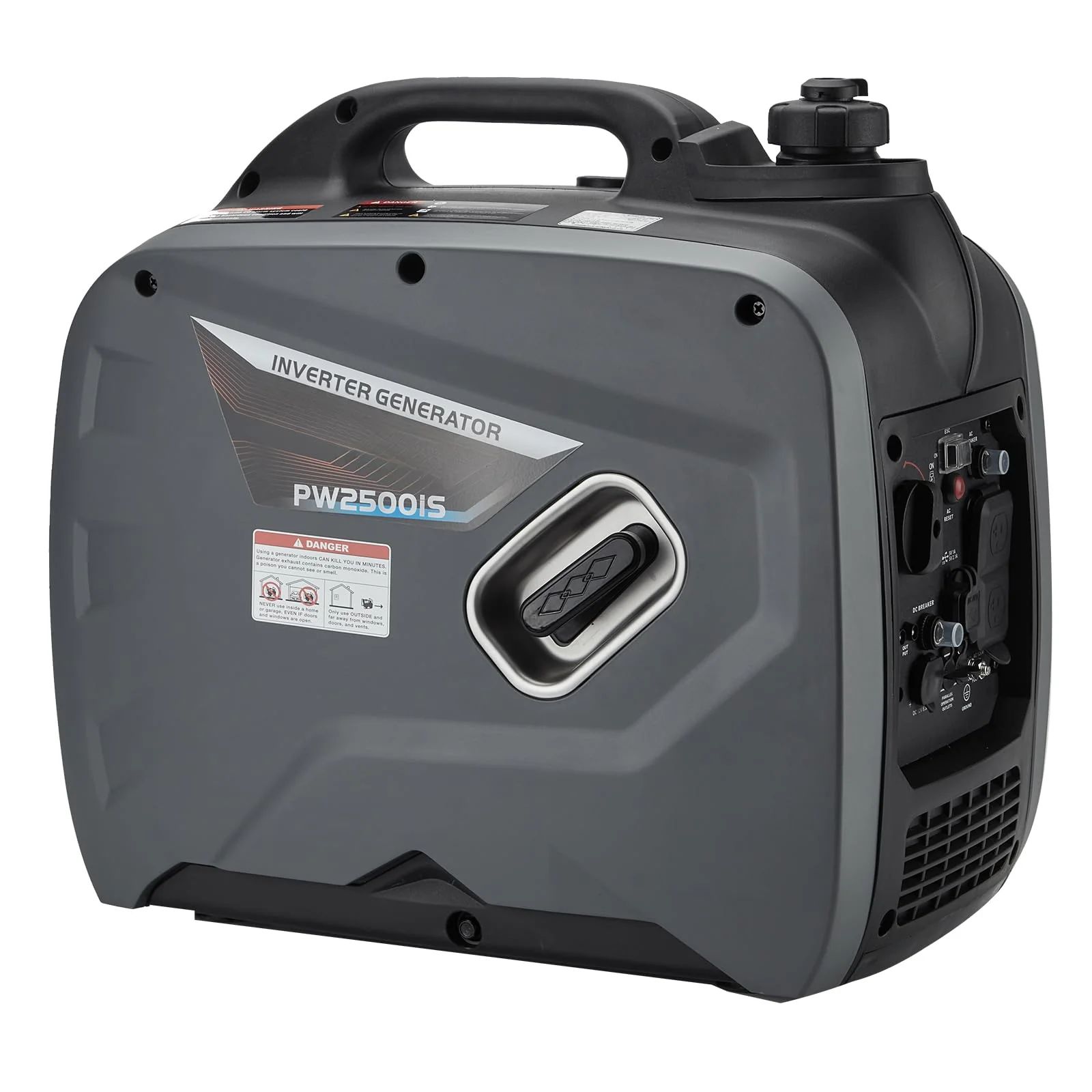 Garvee Portable Power Station - 2000W Inverter Generator, 120V AC Outlet, Silent Operation, CO Safety Alert, Ideal for Camping & Home Use