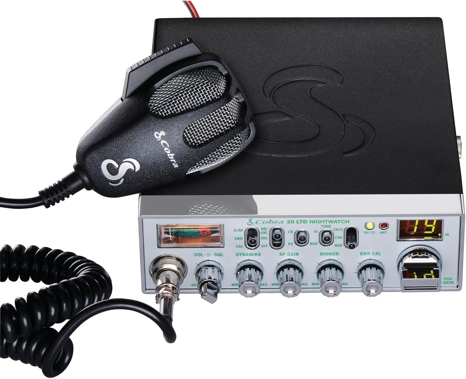 2026 Cobra 29 NW AM/FM Classic Professional CB Radio – Easy to Operate Emergency Radio  Travel Essentials  Instant Channel 9/19  Full 40 Channels  SWR Calibration and NightWatch Illumination Display  Black
