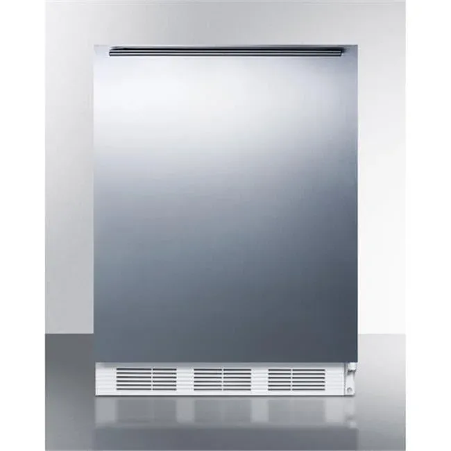 32.25 x 23.63 x 23 in. ADA Compliant Built-In Undercounter All-Refrigerator, White Cabinet