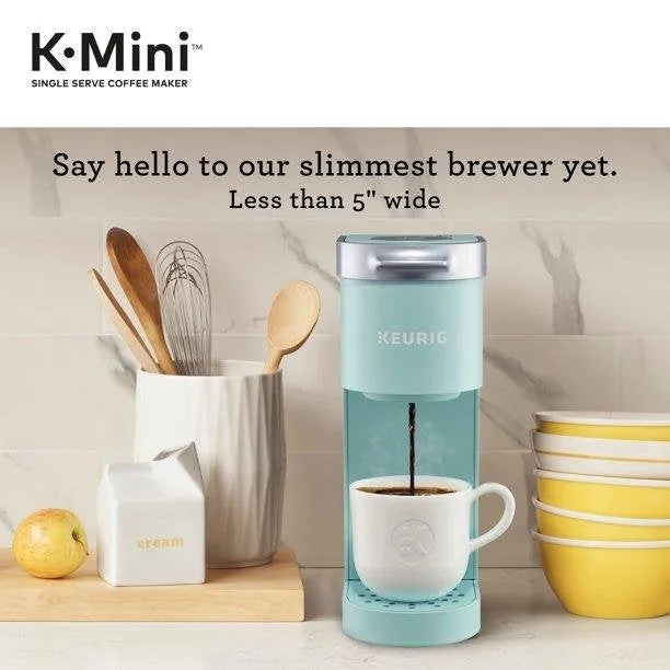 Keurig - K-Mini Single Serve K-Cup Pod Coffee Maker - Oasis