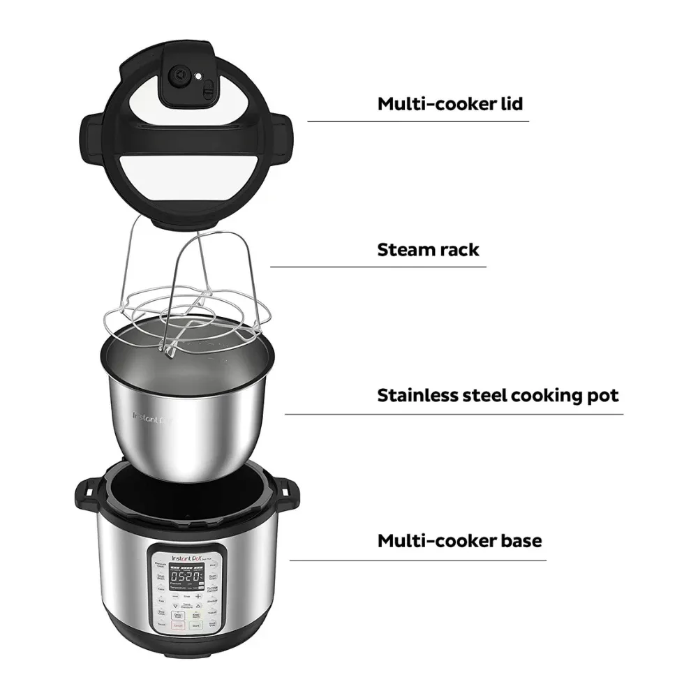 Instant Pot Duo Plus 6 Quart 9-in-1 Electric Pressure Cooker