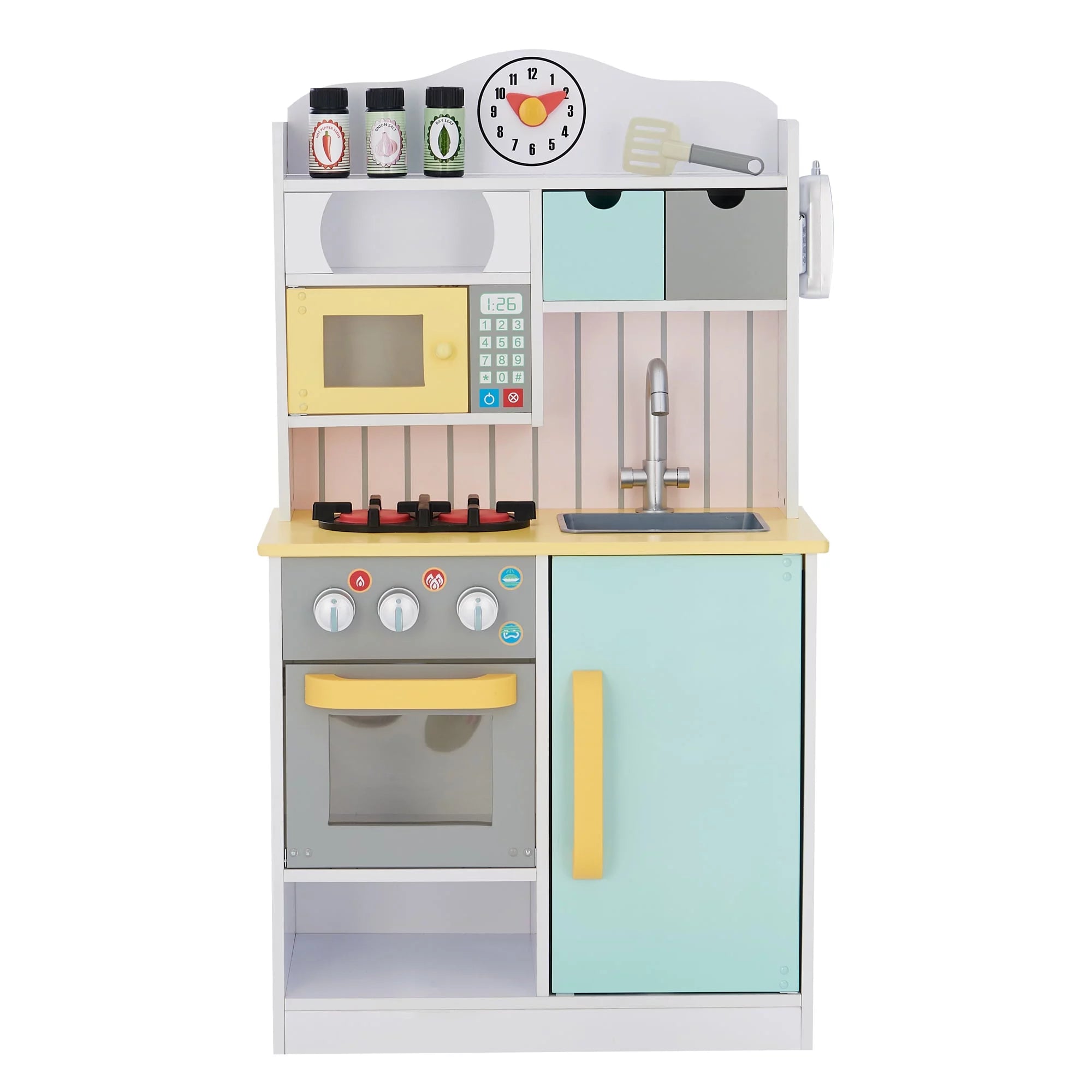 2026 Teamson Kids Little Chef Florence Classic Wooden Play Kitchen