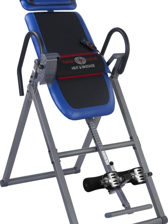 2026 Innova ITM4850 Advanced Heat and Massage Therapeutic Inversion Table, 300 lb Max Weight Capacity