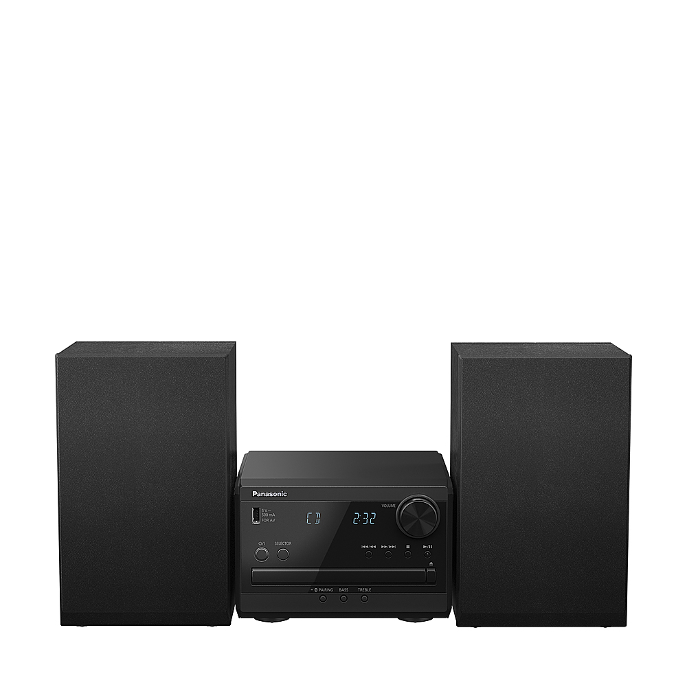 2026 Panasonic – Stereo System with CD, Bluetooth® and Radio, 20W – Black