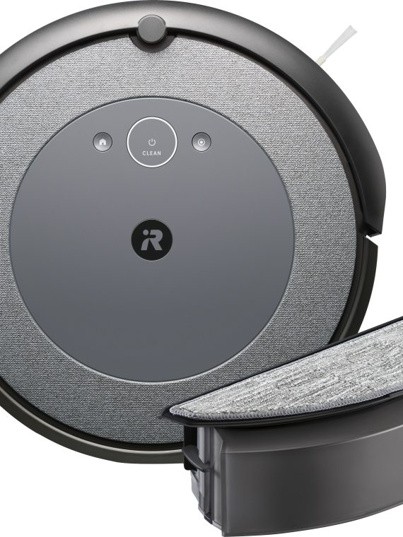 2026 iRobot Roomba Combo i5 Robot Vacuum and Mop – Woven Neutral