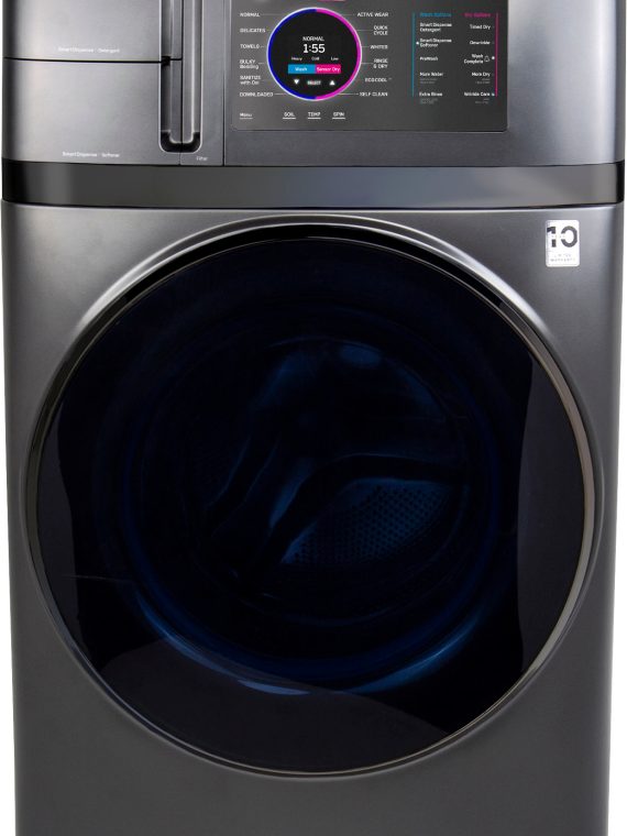 2026 GE Profile – 4.8 cu. ft. UltraFast Combo Electric Washer & Dryer with Ventless Heat Pump Technology – Carbon Graphite