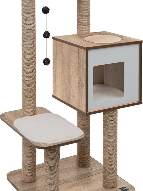 2026 Vesper High Base 47.8-in Modern Cat Tree & Condo