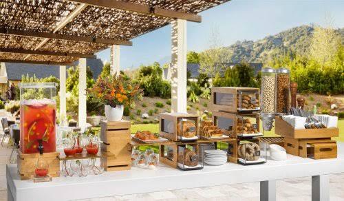 Rosseto SW101 6in Square Natural Bamboo Skycap Multi-Level Riser