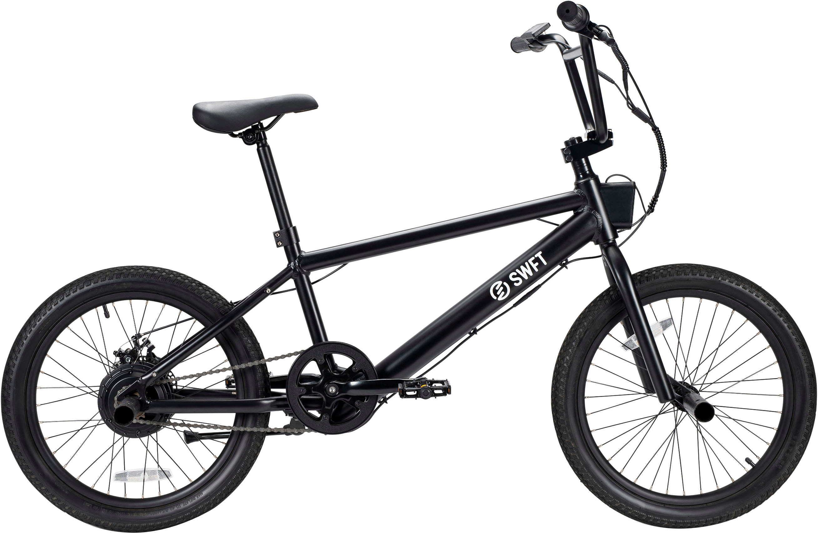2026 SWFT – BMX eBike w/ 35mi Max Operating Range & 20  mph Max Speed – Black