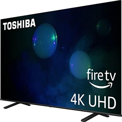 2026 TOSHIBA 50-inch Class C350 Series LED 4K UHD Smart Fire TV with Alexa Voice Remote (50C350LU  2023 Model)