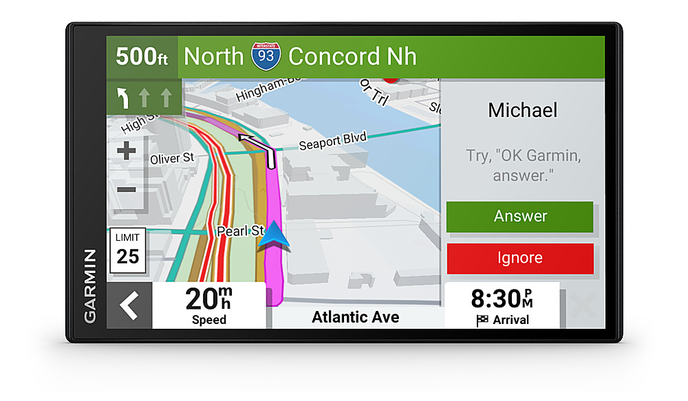 2026 Garmin – DriveSmart 76 7′′ GPS with Built-In** Bluetooth, Map Updates and Traffic Updates – Black