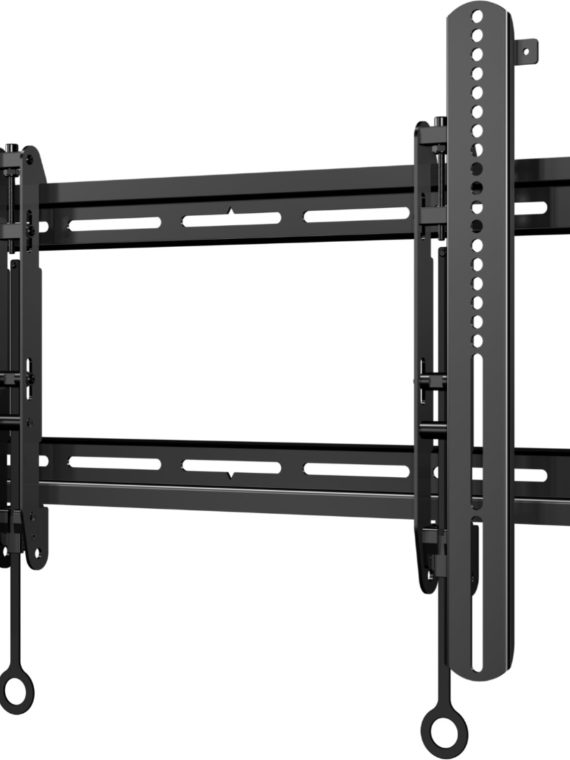 2026 Sanus – Premium Series Fixed-Position  TV Wall Mount for Most TVs 65′′-95′′ up to 180 lbs – Slim Profile Sits 1.6′′ From Wall – Black