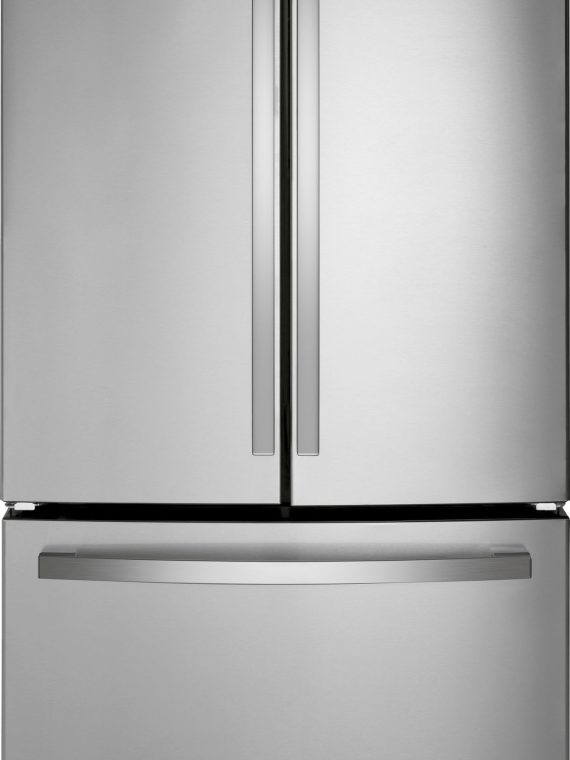 2026 GE – 27.0 Cu. Ft. French Door Refrigerator with Internal Water Dispenser – Stainless Steel