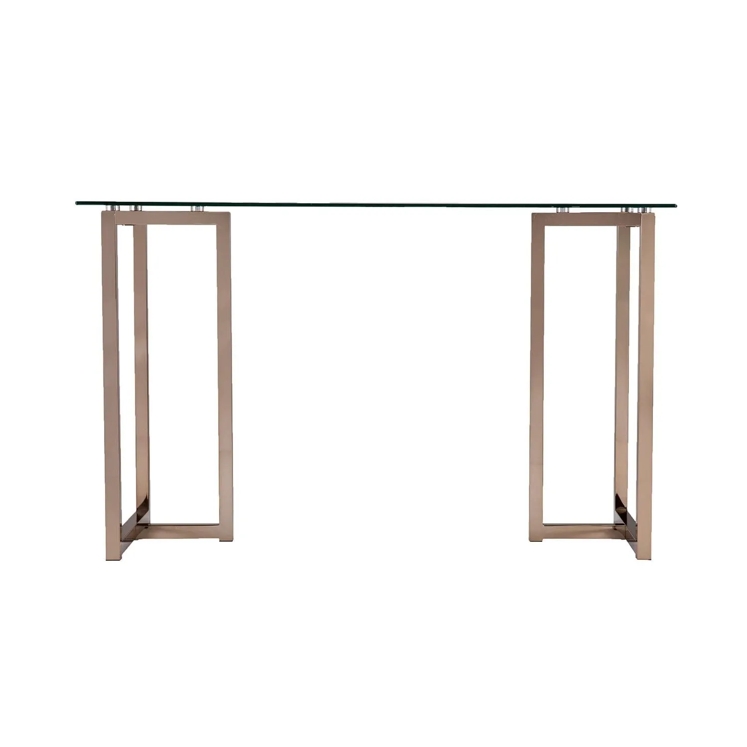 Holly & Martin Haxor Writing Desk – Midcentury-Modern Style (Champagne)