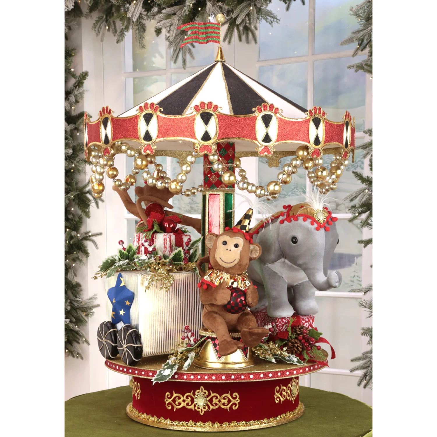 Menagerie Christmas Carousel, 43