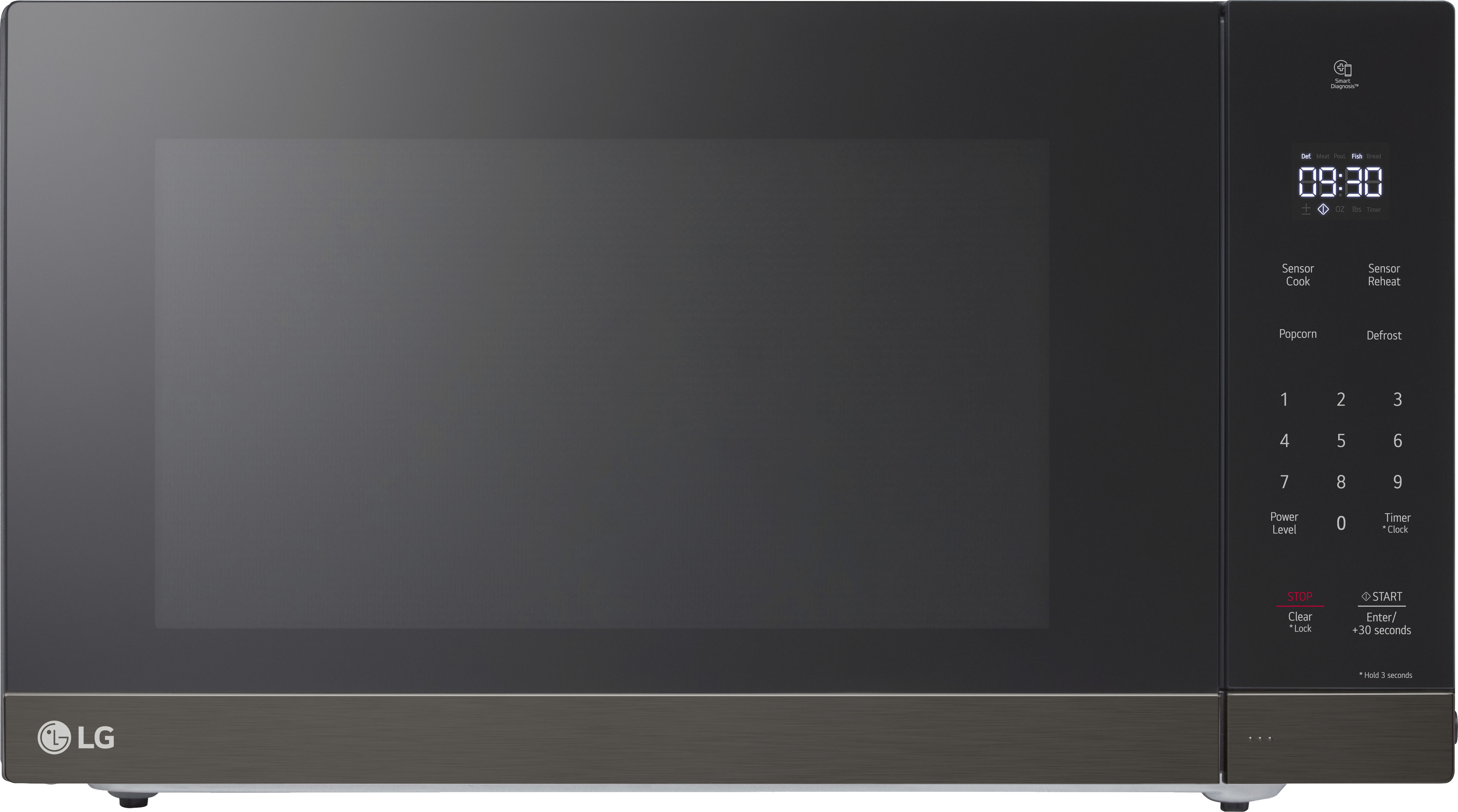 2026 LG – 2.0 Cu. Ft. Countertop Microwave with Sensor Cooking and Smart Inverter – Black Stainless Steel