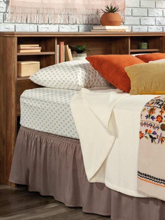 2026 Sauder River Ranch Full/Queen Headboard, Sindoori Mango Finish