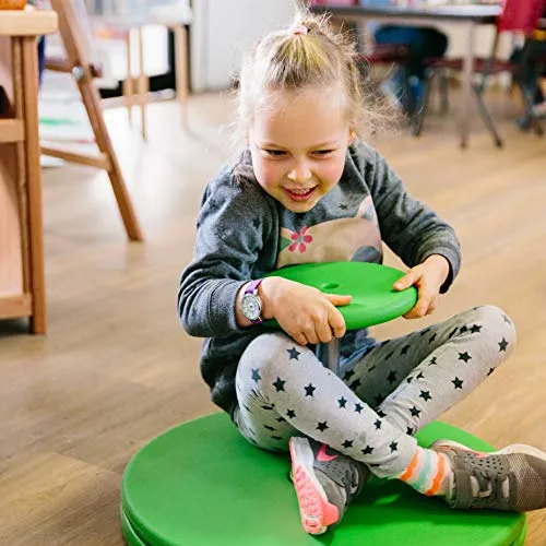 THE FRECKLED FROG Whizzy Dizzy - Highest Quality Sit and Spin Toy for Preschoolers