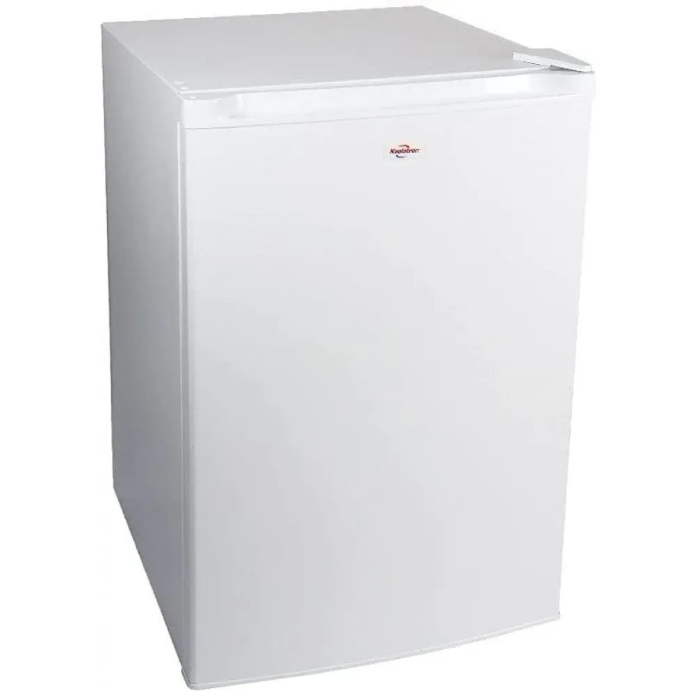 Koolatron Compact Upright Freezer with Compressor Cooling Technology, 3.0 Cubic Feet Capacity Mini Freezer – Ideal for Apartment, Condo, Office, RV, Cabin, Small Kitchen – White